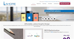 Desktop Screenshot of lahoregraphicdesign.com